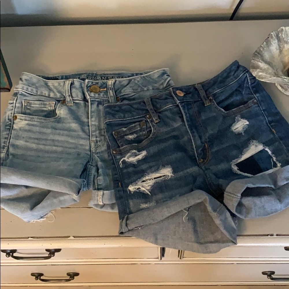 Super Stretch Jean Shorts